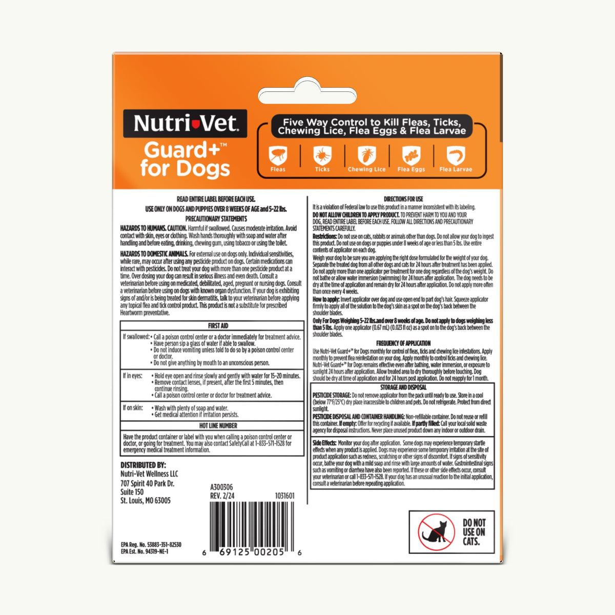 Flea Treatment 3 Doses F850253