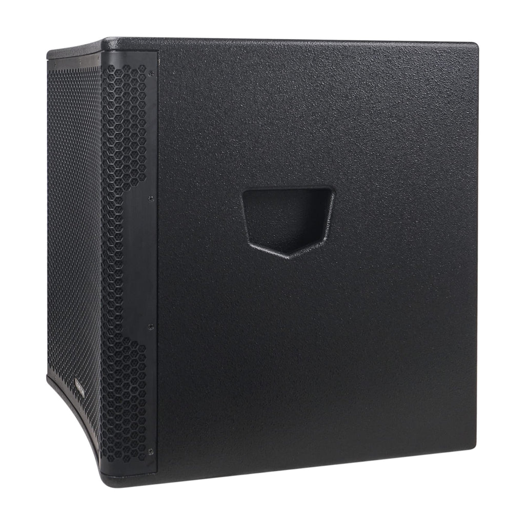 18" 1600W Powered PA/DJ Subwoofer with Class-D Amplifier, Birch Plywood, Black Y929