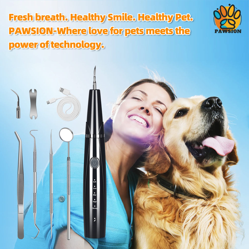 Ultrasonic Pet Tooth Cleaner Kit with LED Light D5972