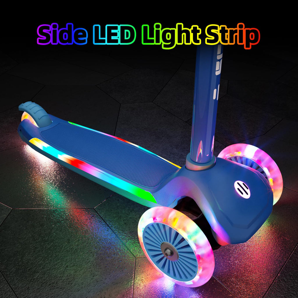 3-Wheel Kids Scooter with Light-Up Wheels R980