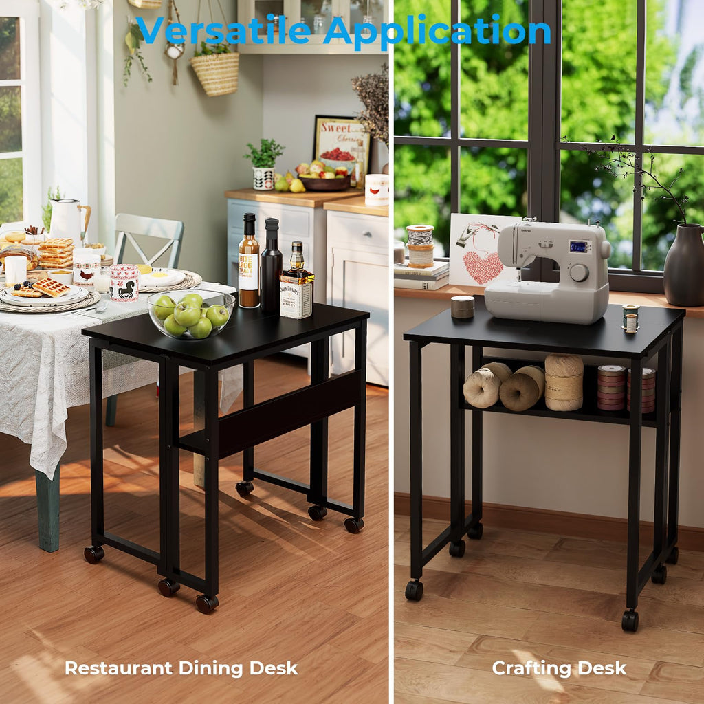 Folding Desk with Wheels X12194