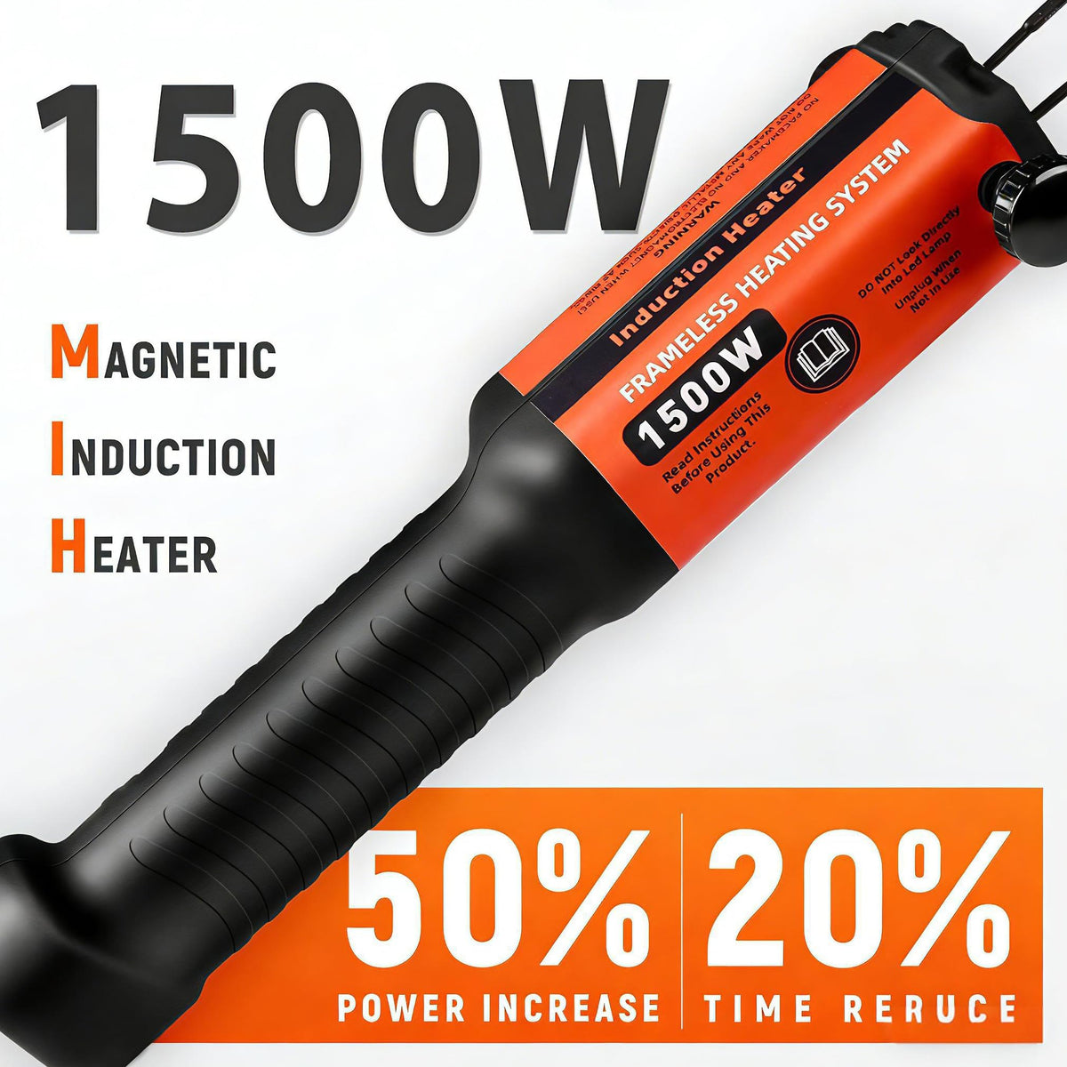 1500W Induction Heater Bolt Removal Kit with Case F56982