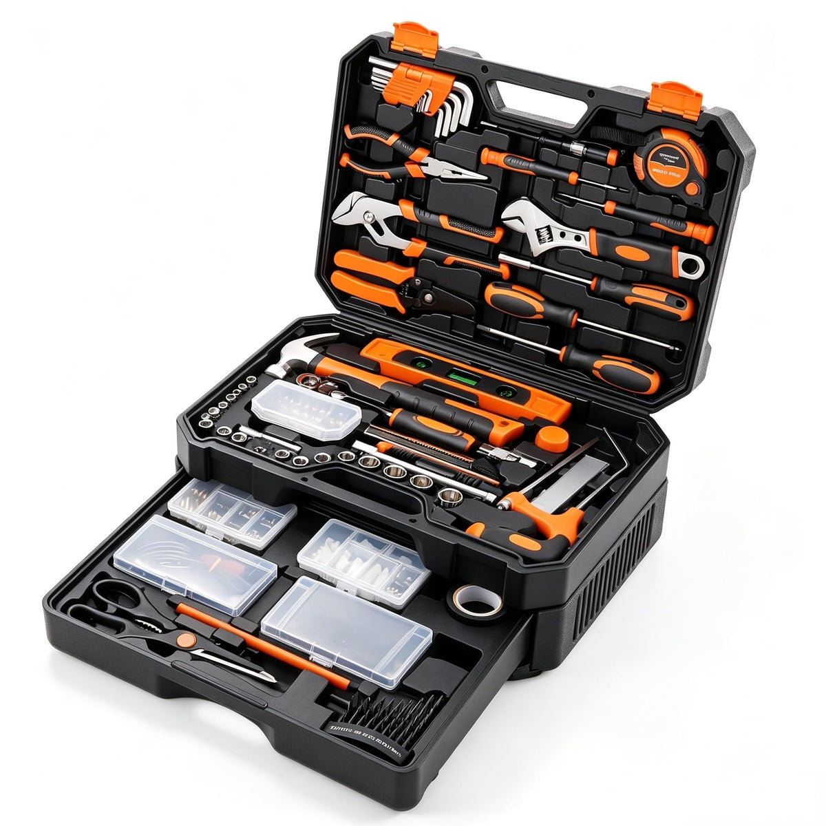 330 Piece Carbon & Cr-V Steel Home Repair Tool Kit T80986