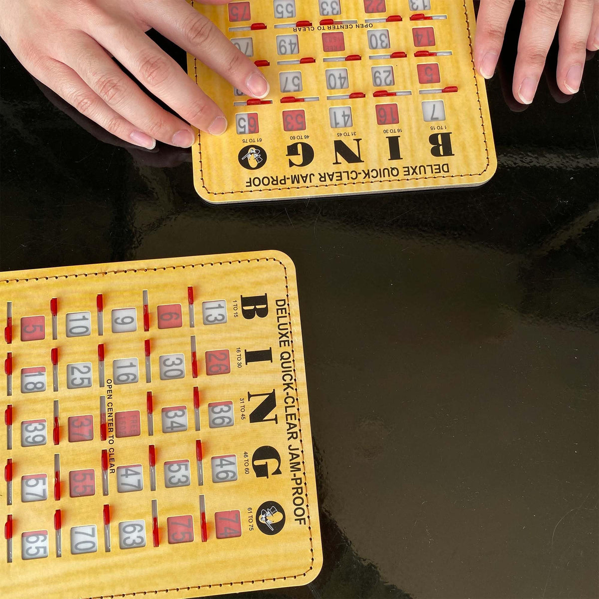 Bingo Cards with Sliding Windows 100 Pack H181