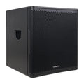 18" 1600W Powered PA/DJ Subwoofer with Class-D Amplifier, Birch Plywood, Black Y929