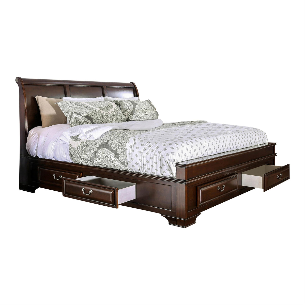 King Storage Platform Bed L16117