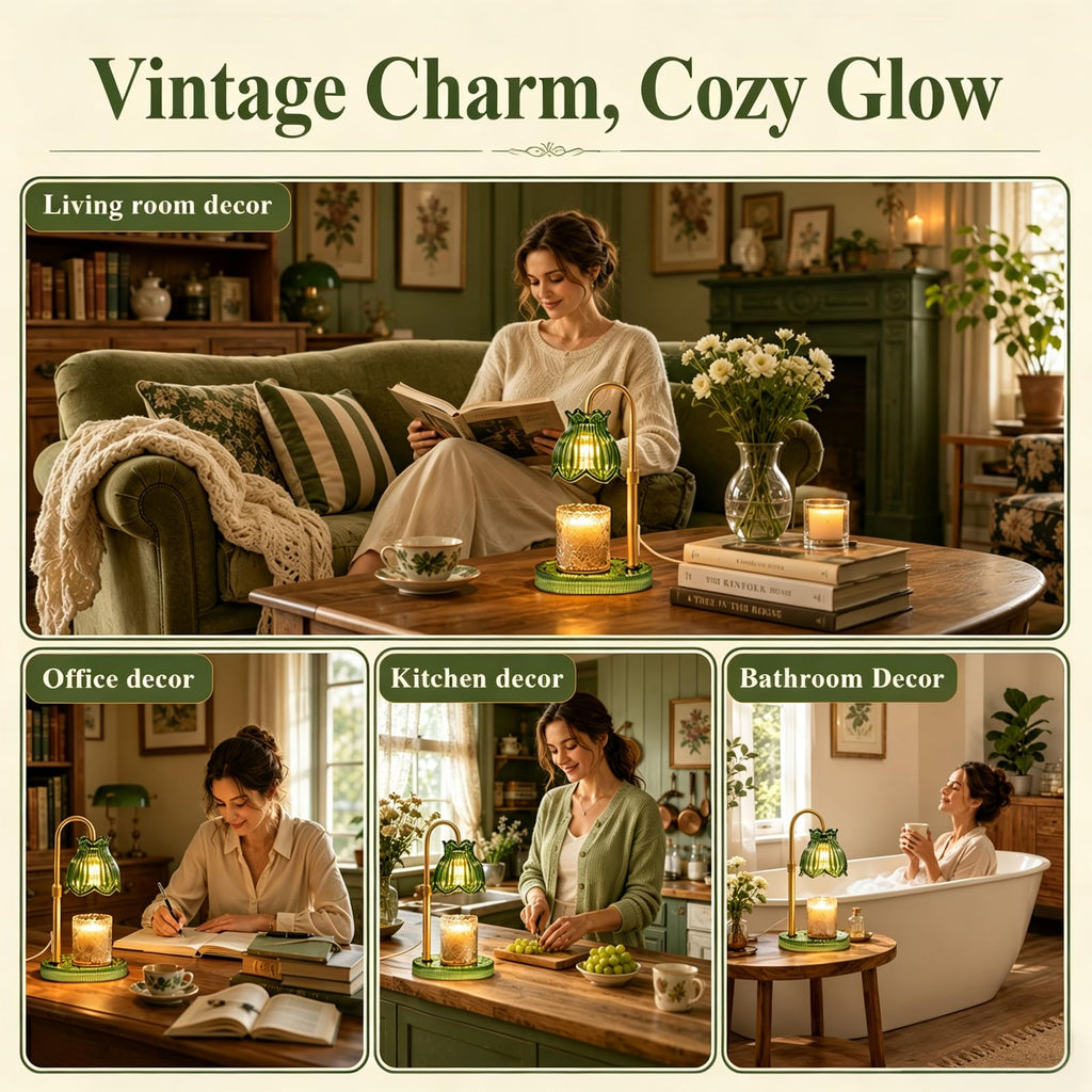Candle Warmer Lamp with Timer Dimmer O1960