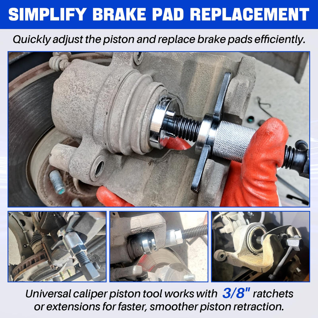 5PCS Brake Caliper Wind Back Tool Set J627982