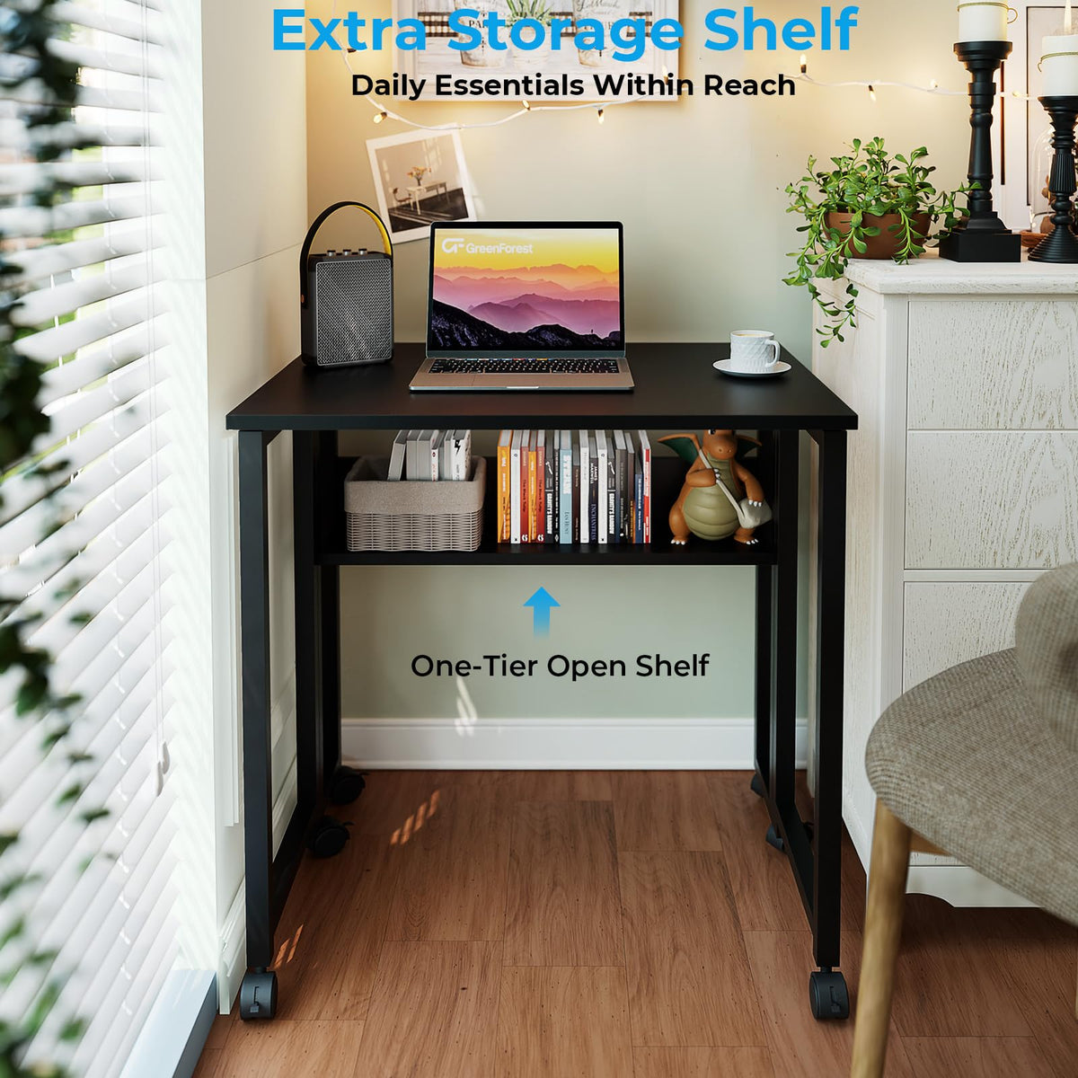Folding Desk with Wheels X12194