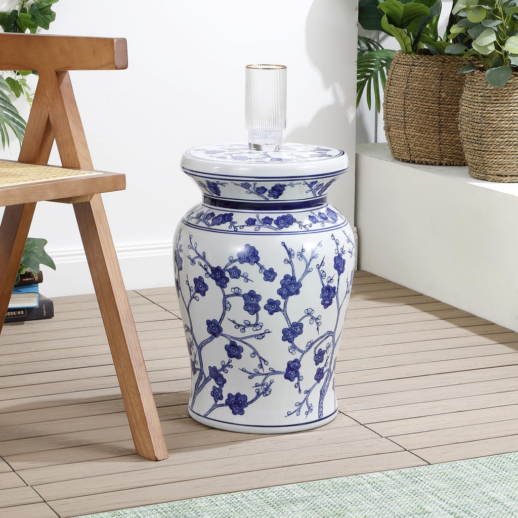 Ceramic Garden Stool Side Table Y106557