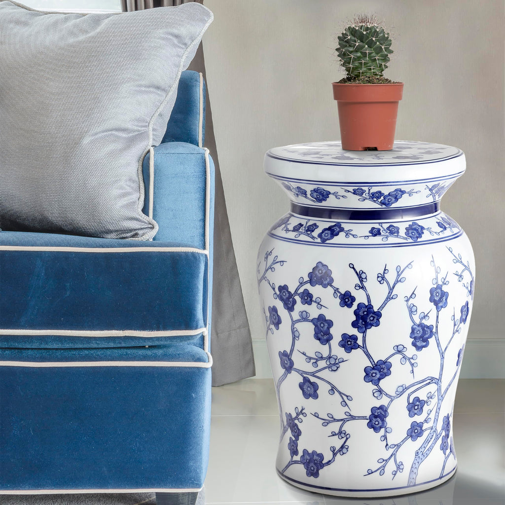 Ceramic Garden Stool Side Table Y106557